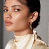 Shyla Chunky Knot Green Earring