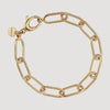 Najo B7040 Vista Large Link Bracelet Gold
