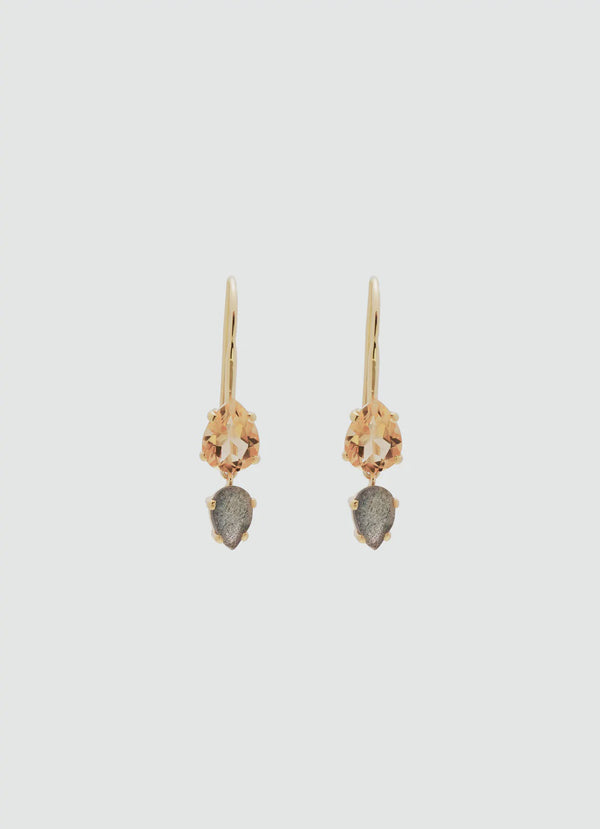 Covet 'Megan' Drops Gold Earring