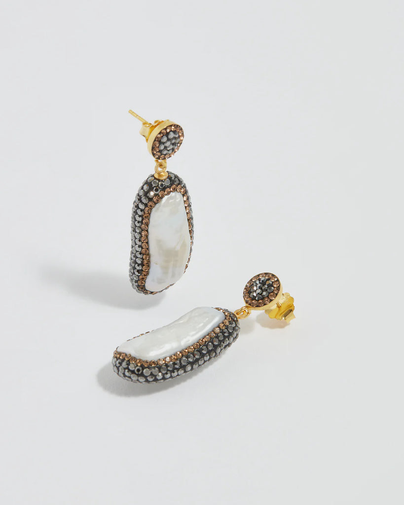 Double Sided Amazonite Earrings