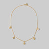 Brave Edith 'Lotus bud' Gold Necklace
