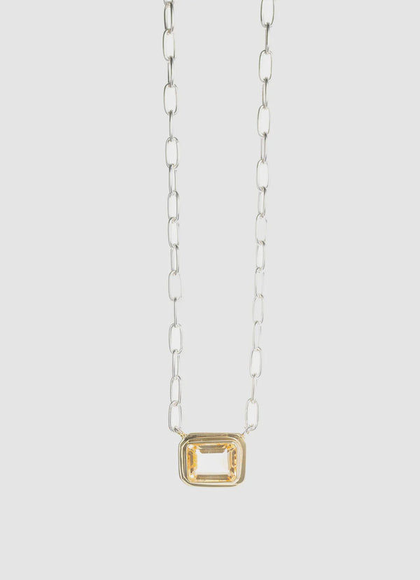 Covet 'Cleo' Citrine Necklace
