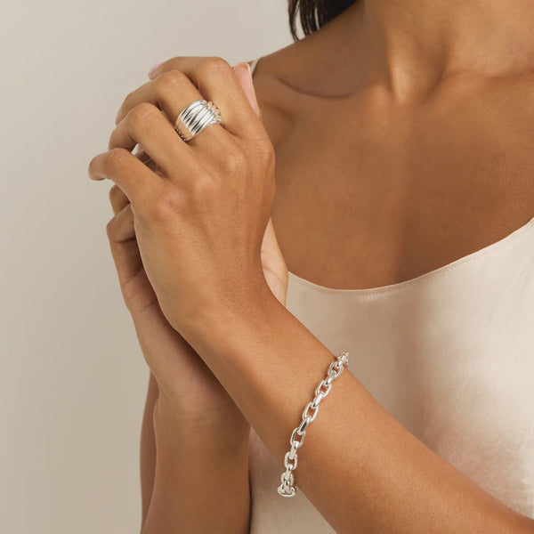 Najo B7038 Giardino Bracelet Silver