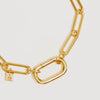 By charlotte with love annex link bracelet gold