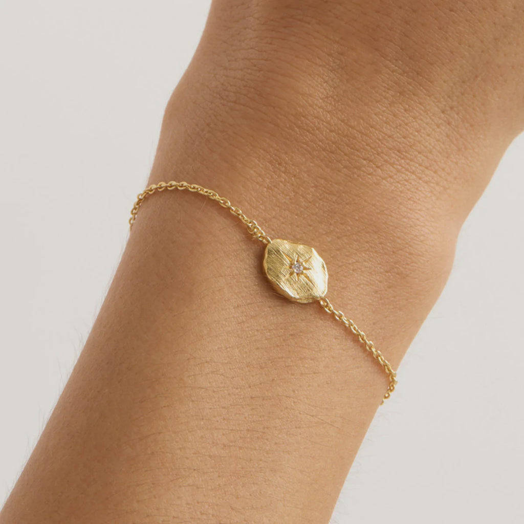 by Charlotte 'North Star' Gold Bracelet