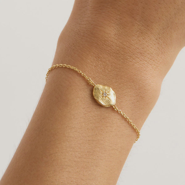 by Charlotte 'North Star' Gold Bracelet