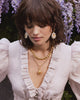 Soru Citrine Flower Earrings