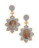 Soru Citrine Flower Earrings