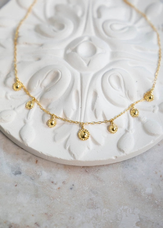 Cassandre 18k Gold Plate Necklace