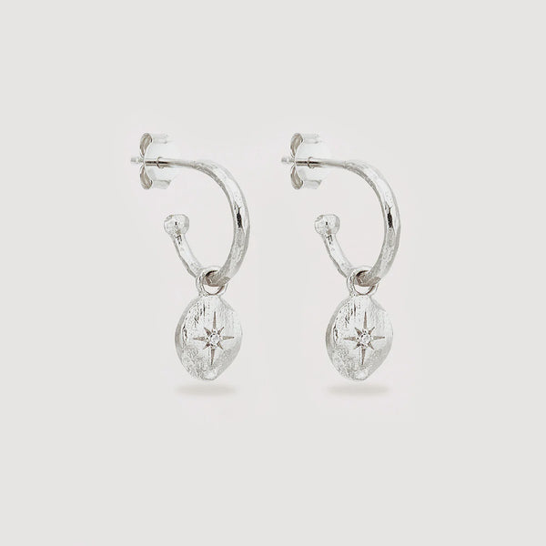 by Charlotte 'North Star' Silver Hoops