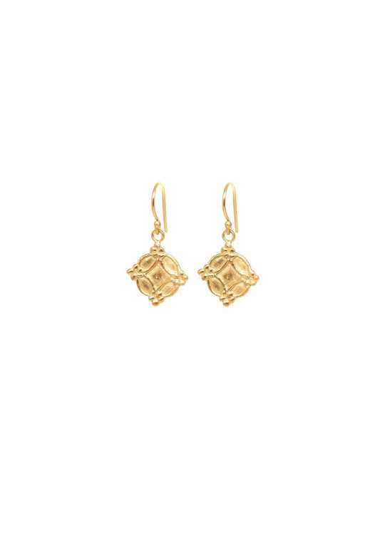 Ines 18k Gold Plate Earrings