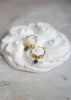 Esmerelda 18k Gold Plate Hoop Earrings