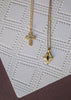 Thais Topaz 18k Gold Plate Necklace