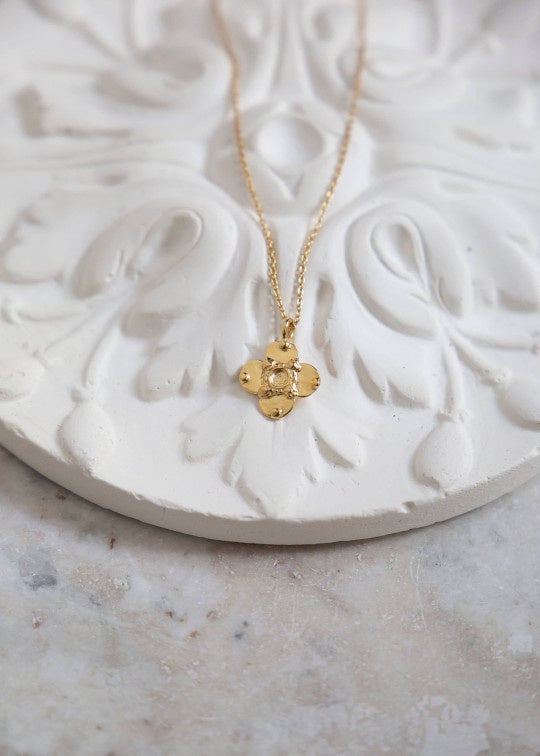 India 18k Gold Plate Necklace